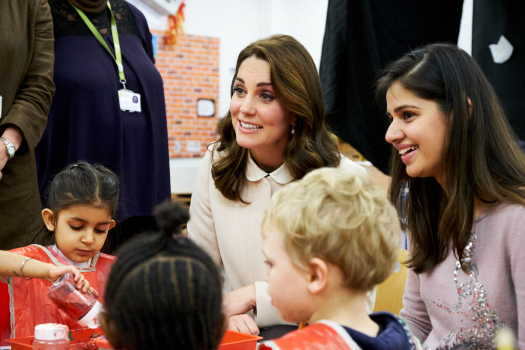 The Duchess of Cambridge photographed by a professional photographer at a London event